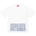 Supreme Cracked Stretch S/S Top - White (front)