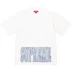 Supreme Cracked Stretch S/S Top - White (front)
