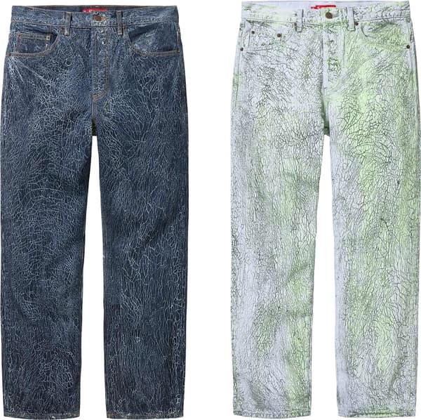 Supreme Crackle Regular Jean - Product Image
