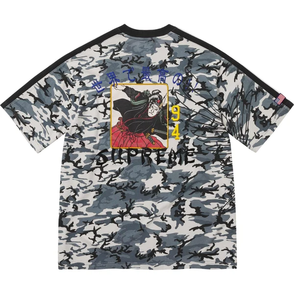 Supreme Crane S/S Top - Black Camo (front)