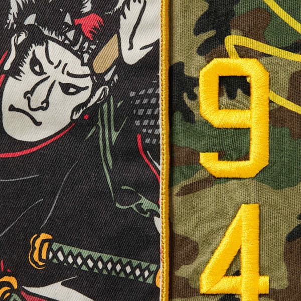 Supreme Crane S/S Top - Woodland Camo (front)