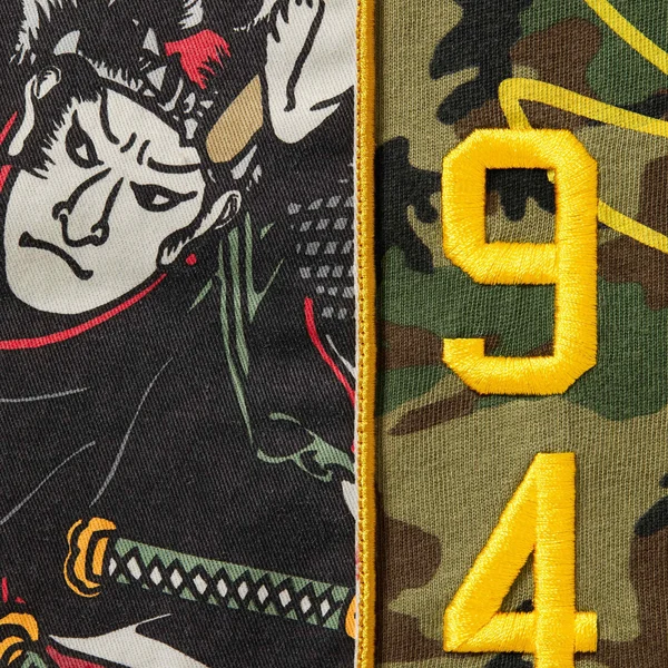 Supreme Crane S/S Top - Woodland Camo (front)