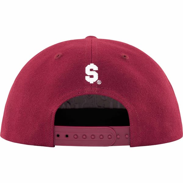 Supreme Creep 6-Panel - Cardinal (front)