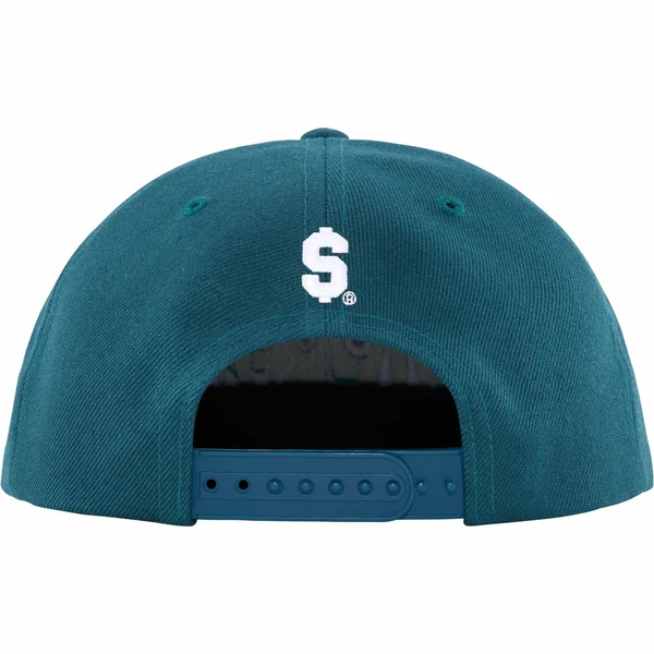 Supreme Creep 6-Panel - Dark Teal (front)