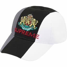Supreme Crest 6-Panel Black