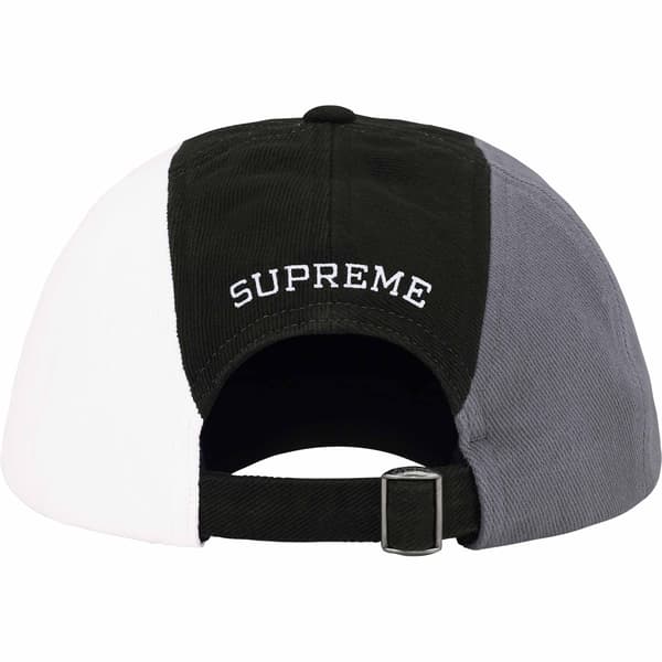 Supreme Crest 6-Panel - Black (front)