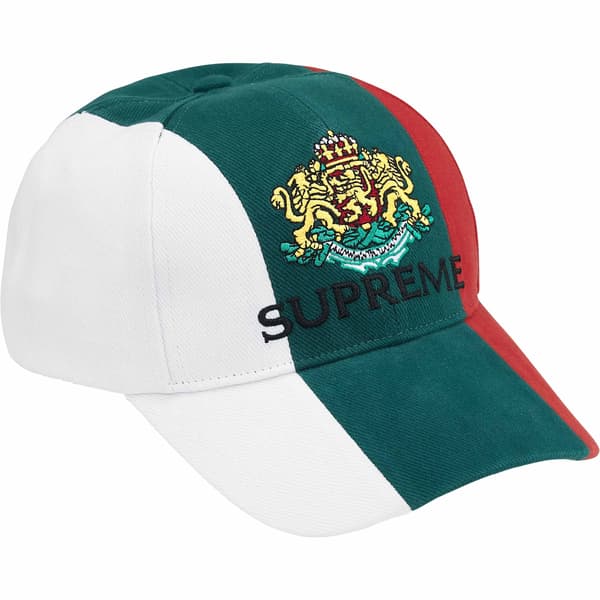 Supreme Crest 6-Panel - Green (front)
