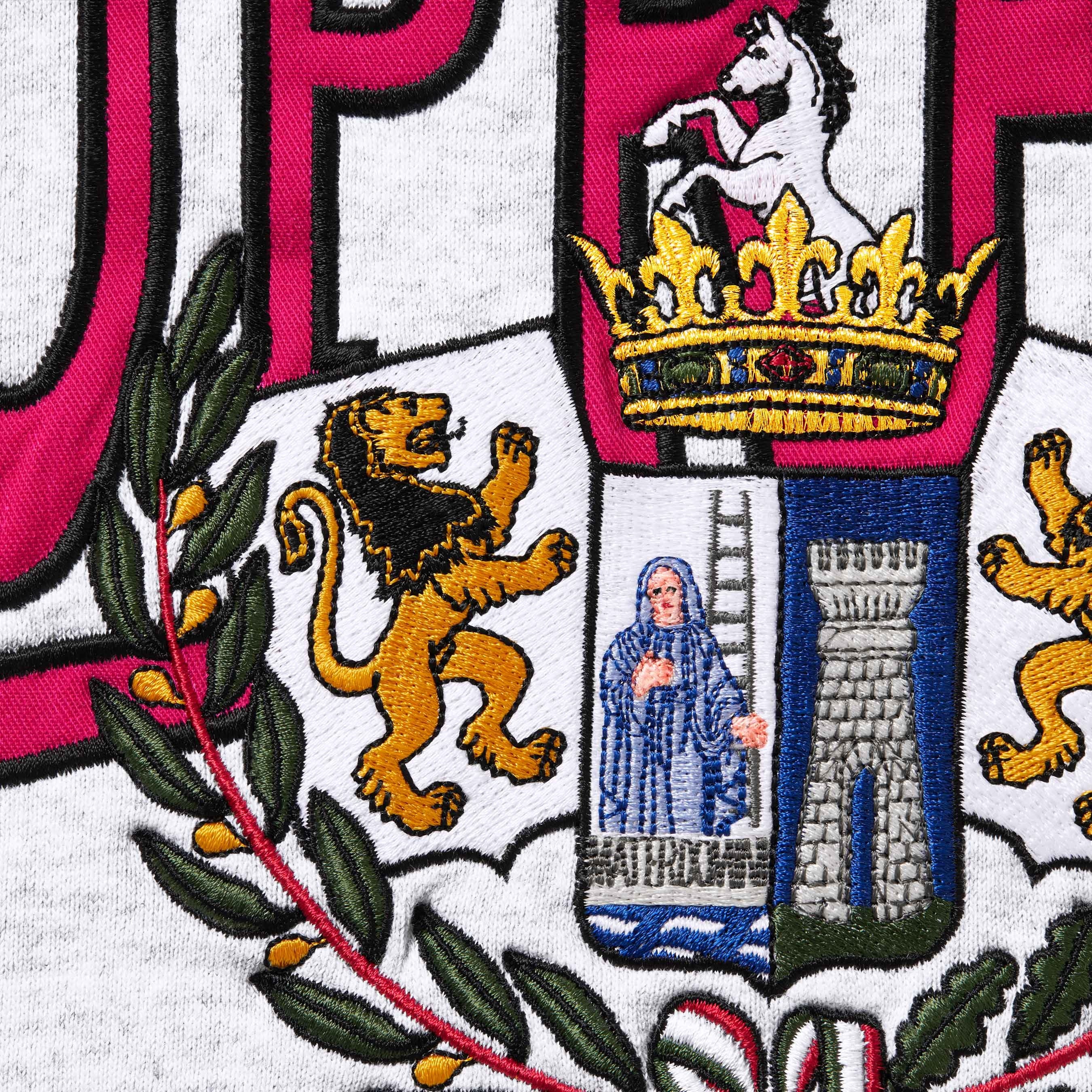 Supreme Crest Appliqué Half Zip Pullover colorway 5