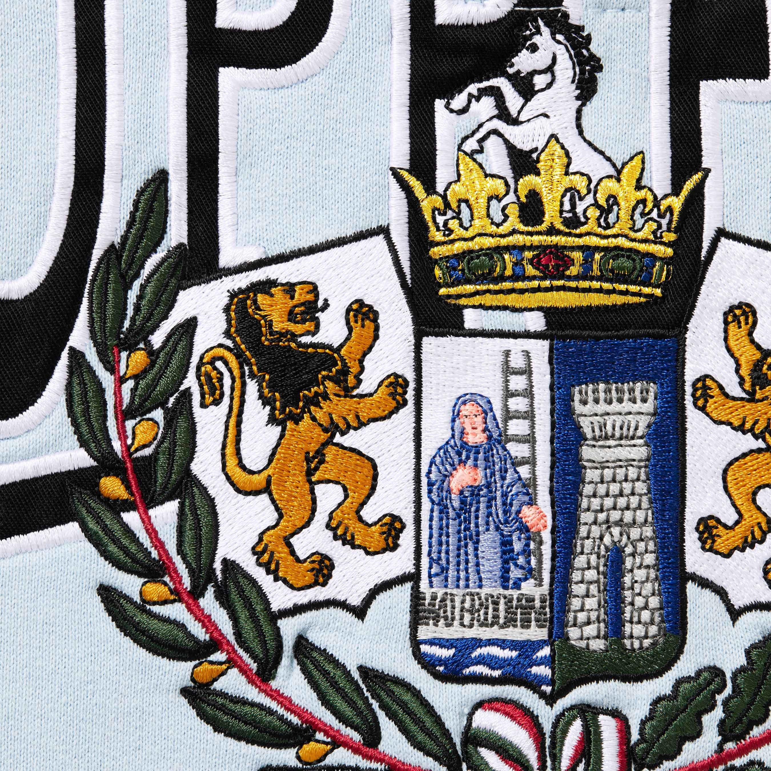 Supreme Crest Appliqué Half Zip Pullover colorway 11