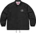 Supreme Crest Coaches Jacket - Black (front)