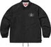 Supreme Crest Coaches Jacket - Black (front)