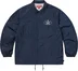 Supreme Crest Coaches Jacket - Navy (front)