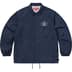 Supreme Crest Coaches Jacket - Navy (front)