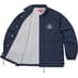 Supreme Crest Coaches Jacket - Navy (front)