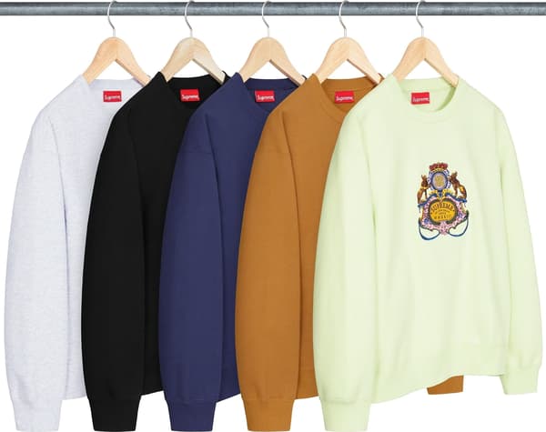 Supreme Crest Crewneck - Product Image