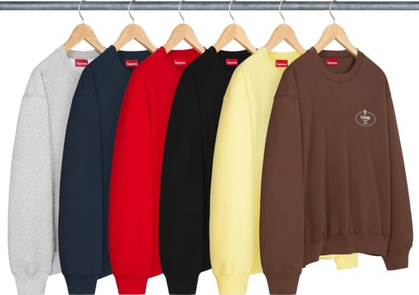 Supreme Crest Crewneck - Product Image