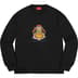 Supreme Crest Crewneck - Black (front)