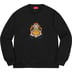 Supreme Crest Crewneck - Black (front)