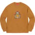 Supreme Crest Crewneck - Dark Mustard (front)