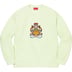 Supreme Crest Crewneck - Light Green (front)