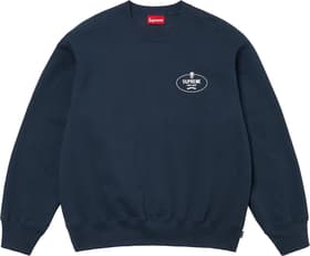 Supreme Crest Crewneck Navy