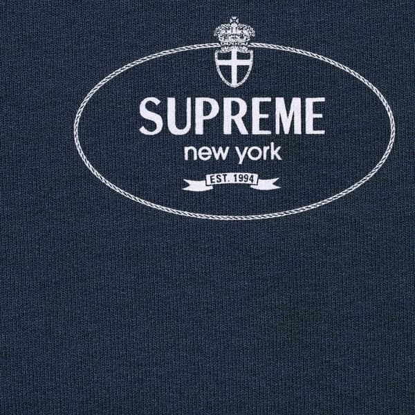 Supreme Crest Crewneck - Navy (front)