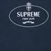 Supreme Crest Crewneck - Navy (front)