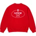 Supreme Crest Crewneck - Red (front)