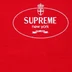 Supreme Crest Crewneck - Red (front)