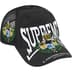 Supreme Crest Mesh Back 6-Panel - Black (front)