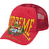 Supreme Crest Mesh Back 6-Panel - Red (front)