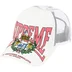 Supreme Crest Mesh Back 6-Panel - White (front)
