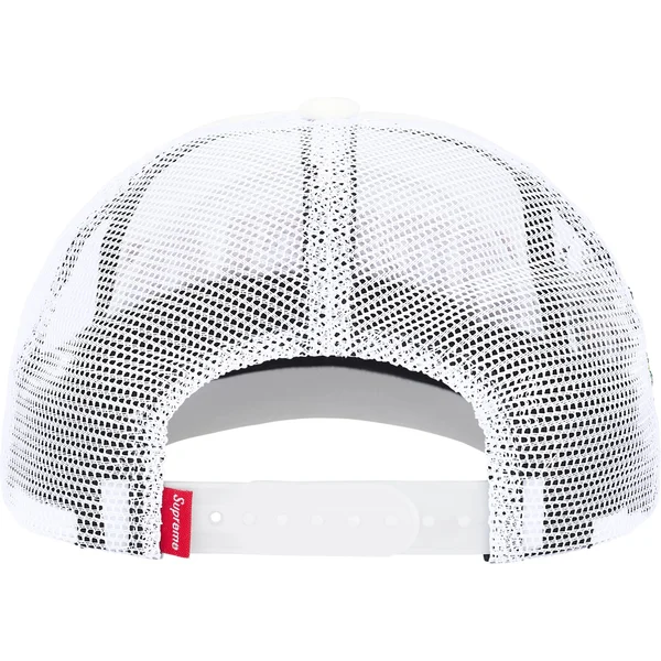 Supreme Crest Mesh Back 6-Panel - White (front)