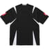 Supreme Crest Soccer Jersey - Black (front)