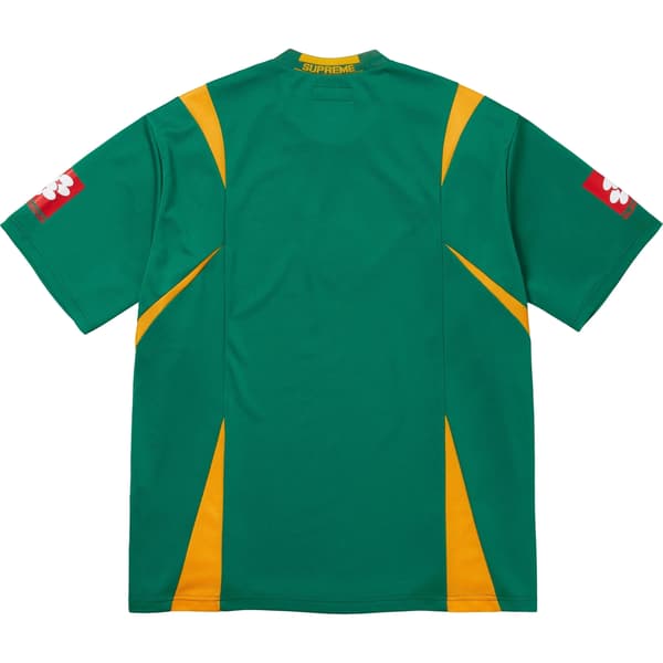 Supreme Crest Soccer Jersey - Green (front)