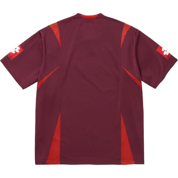 Supreme Crest Soccer Jersey - Maroon (front)