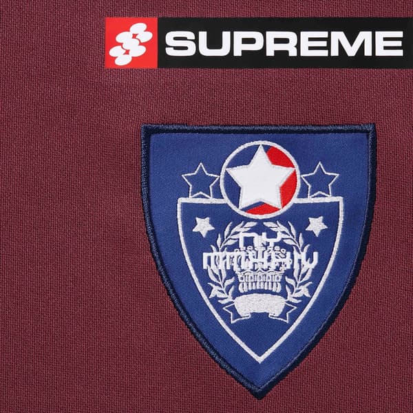 Supreme Crest Soccer Jersey - Maroon (front)
