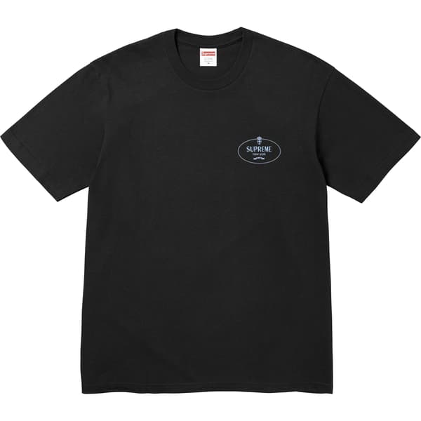 Supreme Crest Tee - Black (front)