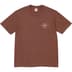 Supreme Crest Tee - Brown (front)