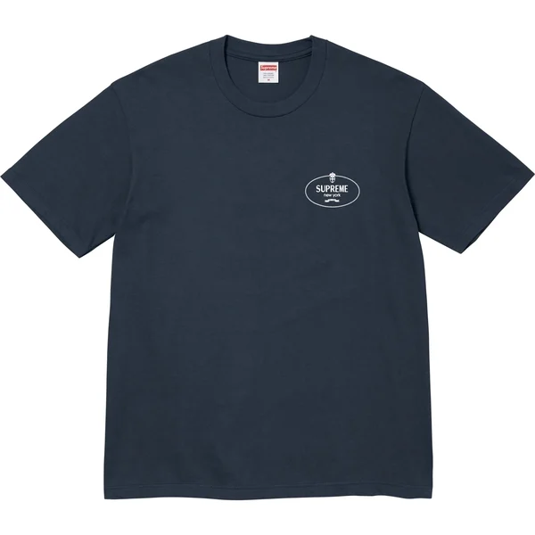 Supreme Crest Tee - Navy (front)
