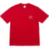 Supreme Crest Tee - Red (front)
