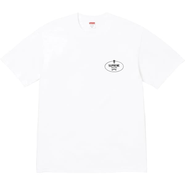 Supreme Crest Tee - White (front)