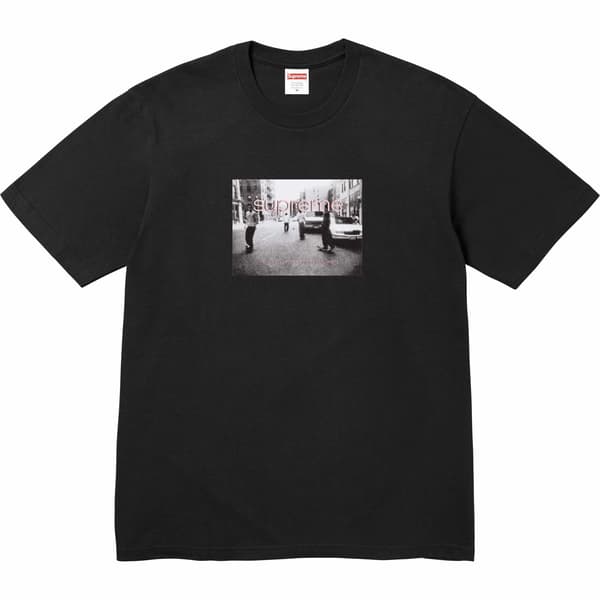 Supreme Crew 96 Tee - Black (front)
