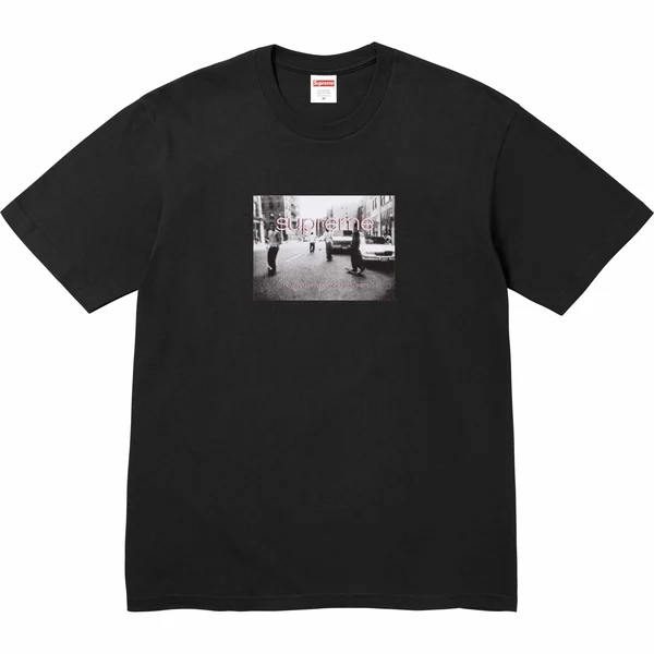Supreme Crew 96 Tee - Black (front)