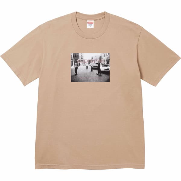 Supreme Crew 96 Tee - Khaki (front)