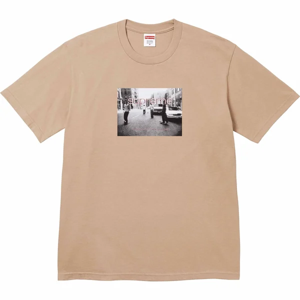 Supreme Crew 96 Tee - Khaki (front)