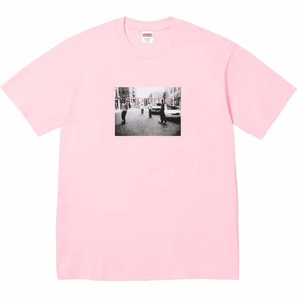 Supreme Crew 96 Tee - Light Pink (front)