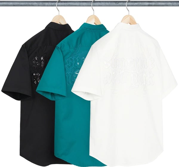 Supreme Croc Patch S/S Work Shirt - Product Image