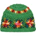 Supreme Crochet Beanie - Green (front)
