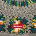 Supreme Crochet Beanie - Heather Grey (front)